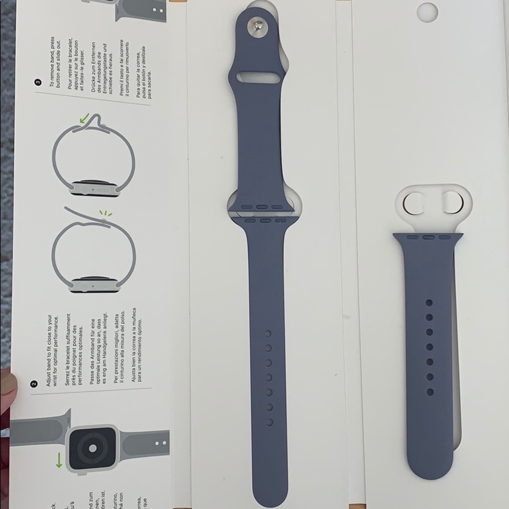 Apple Watch 40 Lavender gray_ Excellent condition